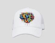 Level Up καπέλο με gaming διάθεση.