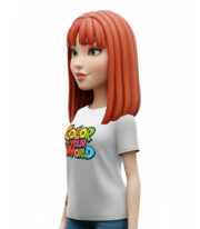 Color Your World t-shirt Λευκό - Image 2