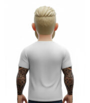 Smile t-shirt Λευκό - Image 3