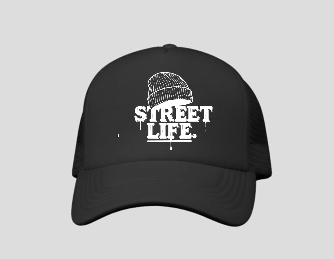 STREET-LIFE Street Life καπέλο με text “Street Life” - Image 1