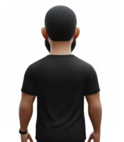 Skull Sunset t-shirt Μαύρο - Image 2