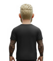 Wave Therapy t-shirt Μαύρο - Image 4
