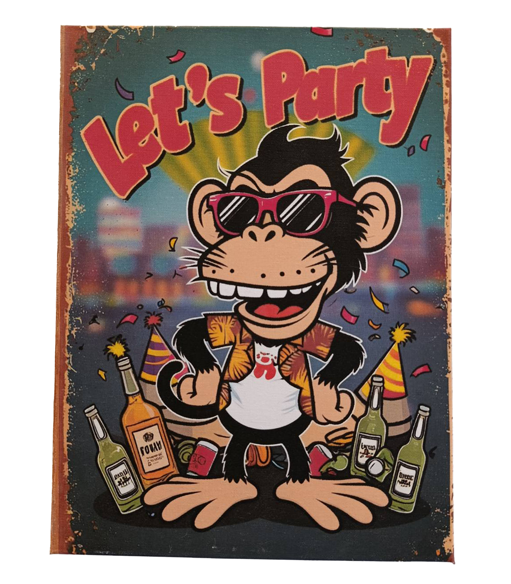 lets party Καμβάς 40x30 Let's Party - Image 1