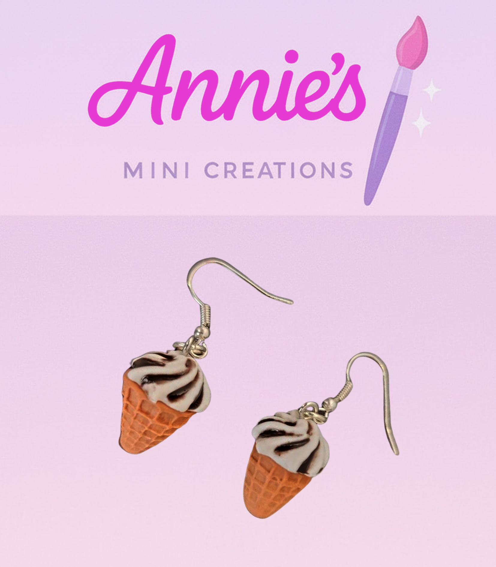 ice-cream-3 Ice Cream earrings - Image 1