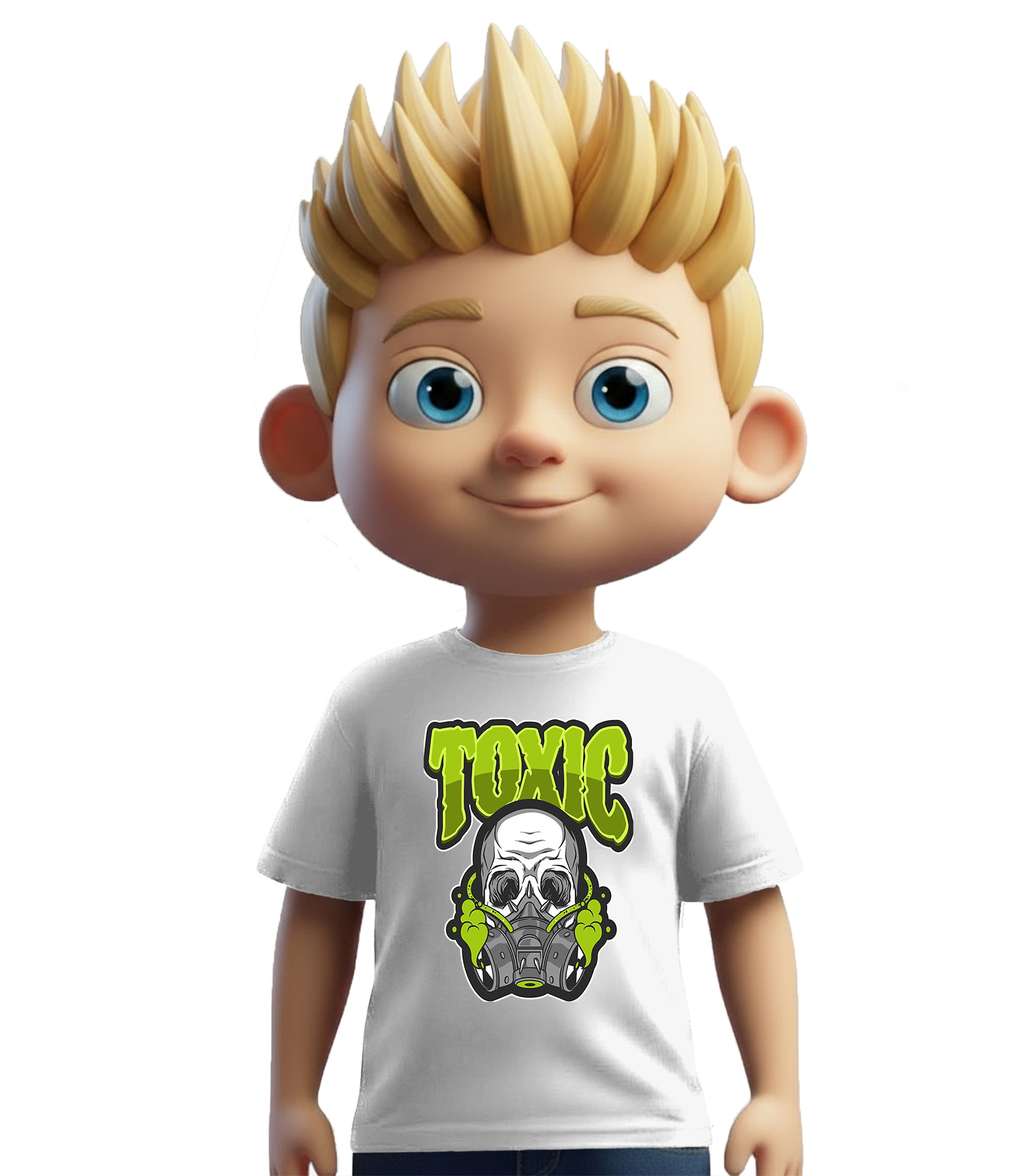toxic Toxic t-shirt με δυναμικό και edgy σχέδιο - Image 1